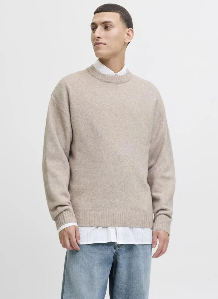 JACK & JONES  Casual Crew Neck Regular Fit Sweatshirt for Men | Best Price UAE